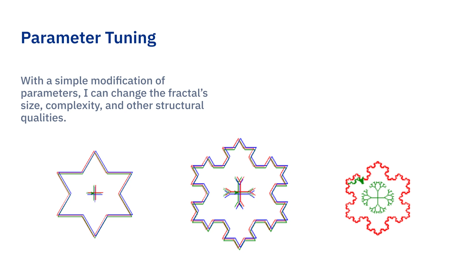 Programmable Fractal Embroidery Project — project image 6